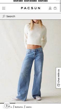 Pacsun Outfits, Low Rise Jeans Outfit, Low Rise Baggy Jeans, Baggy Jeans Outfit, Jeans Pacsun, Low Waisted Jeans, Pacsun Jeans, Low Rise Jeans, Elevate Your Look