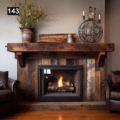 Please do not purchase a Mantel without first filling out the Quote Form and receiving a quote from us. Quote Form: https://form.jotform.com/240524957086059 Discover the Quintessence of Rustic Elegance: Mantels with Wooden Corbels by Anthony Shields & Sons Inc. Each mantel we craft is a celebration of rustic elegance, brought to life through the character-rich beauty of reclaimed wood beams. These mantels are not just pieces of wood; they are storied artifacts, lovingly transformed into the hear Wood Beam Fireplace, Beam Fireplace, Reclaimed Wood Mantel, Rustic Fireplace Mantels, Reclaimed Wood Beams, Wooden Corbels, Wood Beam, Farmhouse Fireplace, Rustic Fireplaces