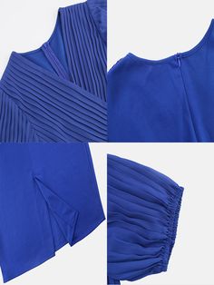 Material:90-95% Polyester. Features:Short sleeve. pleated. v-neck. solid color. waist. midi dresses.Style:Office. Summer Solid Color Pleated Dress For Work, Solid Summer Pleated Dress For Work, Pleated Summer Dress For Work, Solid Color Spring Pleated Waist Dress, Solid Color Pleated Midi Dress, Solid Color Pleated Waist Dress For Spring, Solid Color Spring Pleated Dress, Solid Pleated Waist Dress For Spring, Spring Pleated Dress With Pleated Hem