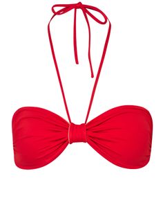 Maria Top Red/Fucsia - By Boho Hunter Making Outfits, Retro Glamour, Halter Strap, Fame Dr, Feminine Silhouette, Summer Outfits Women, Summer Outfits, Eco Friendly, Red