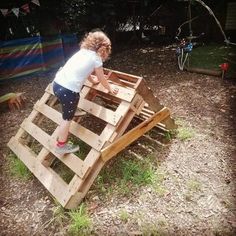 Playing Ideas, Kid Friendly Backyard, Diy Playground