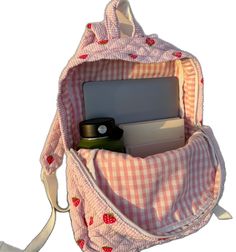 Preppy Backpack For Daily Use, Preppy Bags With Zipper Closure For Daily Use, Preppy Bags For Daily Use With Zipper Closure, Preppy Pink Bag For Daily Use, Cute Backpack With Zipper Pocket For Everyday Use, Back To School Quilted Bags, Quilted Backpack For Daily Use, Quilted Standard Backpack For Daily Use, Quilted Standard Backpack For Back To School