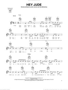 hey judge sheet music for guitar