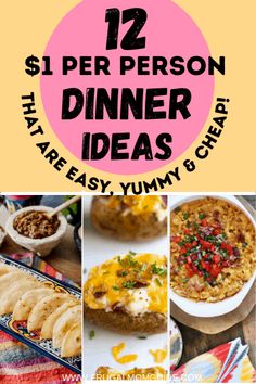 dinner ideas that are easy to make and delicious