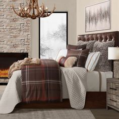 Jackson Plaid Comforter Set Comforter Rustic Comforter Sets, Lodge Bedding, Rustic Comforter, Plaid Comforter, Full Comforter Sets, Queen Size Comforter Sets, Plaid Bedding, Western Bedding, Queen Size Comforter