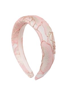 Headband Elina Rose is made with a delicate brocade ribbon to the touch will make your image incomparably radiant. Wearing it is incredibly pleasant and comfortable due to the smooth satin ribbon and the thin bezel, which fits snugly to the head and guarantees a luxurious look throughout the day. Wear it separately, or combine it with another headband to create a more refined and bright image. Size:Width - 4 cmLength - 41 cm Color: Pink & Gold Materials:We pay special attention to the selection Gift For Bride And Groom, Engraved Glassware, Sister Wedding Gift, Rebecca Black, Accessory Inspo, Pink Headband, Expensive Jewelry Luxury, Pink Headbands, Gold Headband