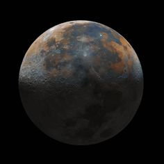 an image of the moon taken from space