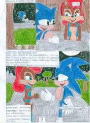 an image of sonic the hedgehog comic strip