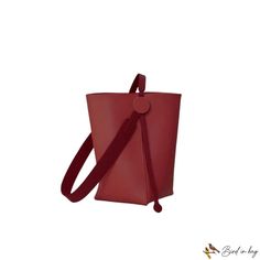 BirdinBag - Gran capacidad cubo bolsa bolso femenino nuevo francés bolso de mano tote rojo novia boda paquete Bucket Box Bag With Handles For Evening, Red Box Bag With Large Capacity For Shopping, Evening Bucket Box Bag With Handles, Large Capacity Red Box Bag For Shopping, Bucket Evening Bag With Handles, Large Capacity Handheld Bucket Bag For Shopping, Elegant Bucket Box Bag With Handle Drop, Red Box Bag With Large Capacity And Double Handle, Evening Bucket Bag With Large Capacity