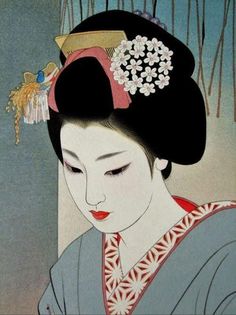 Art Geisha, Japan Illustration, Art Chinois, Geisha Art, Japanese Drawings, Japanese Artwork, Japanese Illustration, Japon Illustration, Japanese Geisha