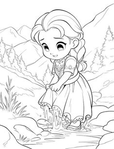 Princess Coloring Pages Free Printable, Our Mindful Life, Happy Birthday Coloring Pages, Zen Doodles, Disney Princess Coloring Pages, Monster Coloring Pages, Birthday Coloring Pages, Cartoon Coloring, Heart Coloring Pages