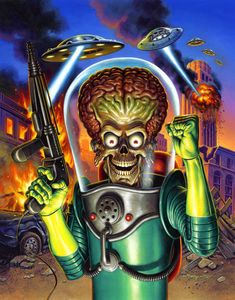 Jason Edmiston, Fright Rags, Art Alien, Desenho Tattoo, Pulp Art, A Robot