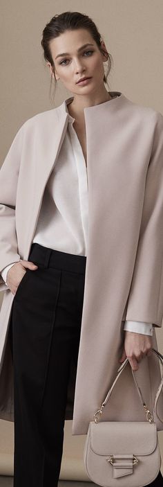 Fashion Outfits For Work Office Chic, Women's Office, Chiffon Jacket, Clothing Business, Chic Coat, Office Fashion Women, Business Casual Dresses, Womens Fashion For Work