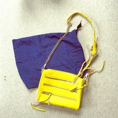 Add A Pop Of Color With This Brand New Rebecca Minkoff Bag Yellow Pouch Bag With Zipper Pocket, Yellow Box Bag With Dust Bag For Everyday Use, Luxury Yellow Bag With Zipper Closure, Luxury Yellow Bags With Zipper Closure, Crossbody Zipper Pouch Bag For Shopping, Crossbody Bag With Zipper Pouch For Shopping, Crossbody Shopping Bag With Zipper Pouch, Luxury Yellow Shoulder Bag With Zipper Closure, Yellow Bags With Zipper Closure For On-the-go