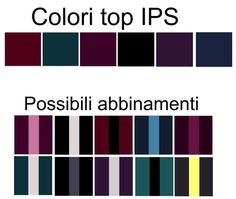 an image of colors that are different from each other, and the words colortop ips