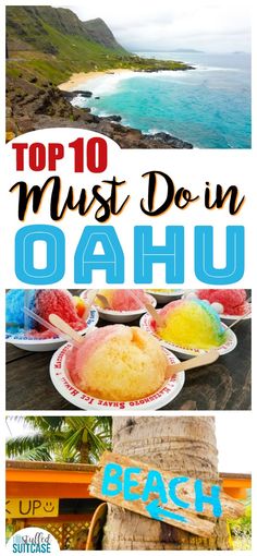 the top 10 must do's in oahuu, hawaii