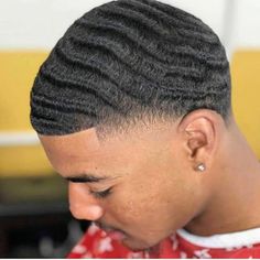 360 Waves Hair, Waves Hairstyle Men, Black Boys Haircuts, Waves Hairstyle, Black Hair Cuts, Waves Haircut, Fresh Cuts, Men Cave, Hair Unit