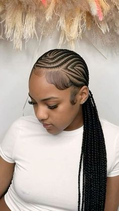 𝐈𝐟 𝐯𝐢𝐞𝐰𝐢𝐧𝐠 𝐟𝐨𝐥𝐥𝐨𝐰 ➤ @𝐅𝐞𝐦𝐢𝐧𝐢𝐧𝐞𝐚𝐮𝐫𝐚𝐱 ᥫ᭡ Latest Hair Braids, Cornrows Natural Hair, Cornrows Braids For Black Women, Twisted Hair, Braided Hairstyles For Black Women Cornrows, Feed In Braids Hairstyles, Box Braids Hairstyles For Black Women, Cute Braided Hairstyles, Braids Hairstyles Pictures