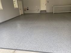 Epoxy Flooring in a Garage in Delhi, Ontario Top Coat, Ontario, Trailer, Garage, How To Apply