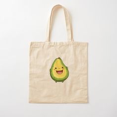 Get my art printed on awesome products. Support me at Redbubble #RBandME: https://www.redbubble.com/i/tote-bag/Cute-Avocado-by-MatildaAndSons/163112536.P1QBH?asc=u Cute Avocado, Long Tshirt, Avocado