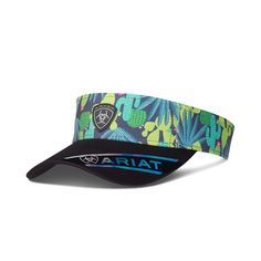 ImportedCACTUS PRINT VISOR | Women's Cactus Print Visor in White by Ariat Cactus Print, All Colors, All The Colors, Caps Hats, Accessories Hats, Cactus, Sign Up, Women Accessories, Free Shipping