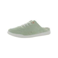 Manufacturer: Vionic Beach Size Origin: US Style Type: Slip-On Sneakers Collection: Vionic Beach Closure: Material: Textile/Man Made Fabric Type: Terry Cloth Sku: BH5728076 Size: 5.  Color: Green.  Gender: female.  Age Group: adult. Aqua Socks, Mule Sneakers, Womens Mules, Womens Clogs, Water Shoes, Sneaker Collection, Terry Cloth, Slip On Sneakers, Flat Shoes Women