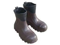 Billy Boots 9 inch Brown Commander Safety Boot Size 5  Our Commander boot is the lightest safety boot on the market today. It is job proven tough, and is made of a lightweight EVA polymer. It has a composite safety toe, has a self-cleaning outsole, and is chemical resistant. The Commander is built for comfort, is eco-friendly, and stays flexible in extreme temperatures. Tiny air bubbles self insulate, keeping feet warmer in the cold, and cooler in the heat. It outperforms heavy leather work boots, and is feather light. Try our Commander today, as you will see it is the most comfortable boot you'll ever own.  California Proposition 65 Warning. Leather Work Boots, Boots Store, Dewalt Power Tools, Tool Bags, Safety Boots, Comfortable Boots, Rubber Boots, Feather Light, Leather Work