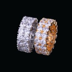 Are you ready to add luxury to your look with our completely renewed Iced Out Rings? Full Sparkle Guarantee!How would you like to catch the eye with its glorious shine?All Day Long! Edition : Shine w TennisColor : Gold, SilverMaterial : BrassSurface Width: 15MMSizes : 7, 8, 9, 10, 11, 12 Our rings are true-size.➤ Please, don't forget to choose the right size! ✓ High Quality✓ Long-Lasting Materials✓ %100 Brand New Product★ Free Shipping ★ Great & Safe Packaging★ Inspection for each order before s Elegant Gold Iced Out Ring, Gold Iced Out Wedding Rings, Iced Out Diamond Wedding Ring, Iced Out Cubic Zirconia Diamond Wedding Ring, Elegant Iced Out Diamond Ring For Formal Occasions, Iced Out Cubic Zirconia Wedding Ring, Iced Out Diamond Ring For Wedding, Elegant Iced Out Rings For Formal Occasions, Iced Out Round Diamond Ring For Wedding