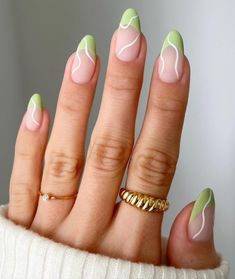 Fake Nails Designs, Spring Acrylic Nails, Hello Nails, Nails Aesthetic, Casual Nails