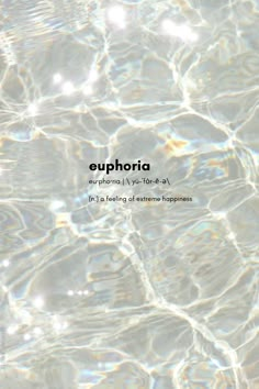 the cover for euphora, an upcoming album by various artists and their musicians