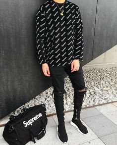 R.¢.$ Streetwear Mode, Mens Fashion Urban, Mens Fashion Streetwear, Streetwear Men, Stylish Mens Outfits, Men Fashion Casual Outfits, Streetwear Men Outfits