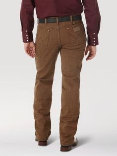 Khakis And Cowboy Boots Mens, Fitted Jeans With Pockets For Rodeo, Western Style Cotton Jeans For Rodeo, Fitted Western Bottoms With Pockets, Fitted Jeans With Pockets For Ranch, Western Style Bottoms With Standard Cut Leg For Fall, Western Fitted Bottoms With Pockets, Cotton Bottoms For Rodeo In Fall, Western Cotton Jeans For Ranch