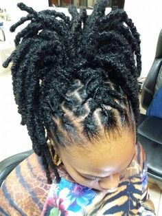 loc styles dreadlock hairstyles for black women long Side Part Loc Styles, Dreads Styles For Women, Loc Updo, Loc Hairstyles, Dreads Girl, Hair Twist, Dreadlock Style