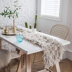 PRICES MAY VARY. Faux Fur SIZE:Table Runner are available in a variety of sizes: 12*71 inches, 12*87 inches, 12*102 inches, 12*118 inches,size deviation is between 1 to 2 inch, please measure your table size before purchase.Suitable for your dinner table, coffee table and book desk. This table runner will give your table a new look. MATERIAL: Polyester. This table runner is made of high quality shaggy faux fur, thick and rich, soft and elegant, eco friendly, and the back side with same color pol Fur Table Runner, Fur Table, Lace Top Wedding Dress, Chiffon Wedding Gowns, Beautiful Compliments, Blue Table Runner, Satin Wedding Gown, Tulle Wedding Gown, Lace Wedding Dress With Sleeves