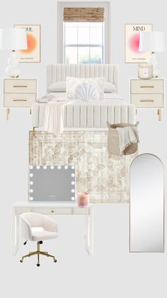 Vogue Bedroom, Cute Room, Cute Room Ideas, Bedroom Inspirations, Room Ideas, Vogue, Bedroom, Bed