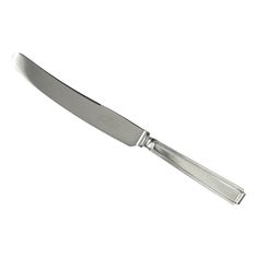 a kitchen knife on a white background