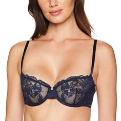 Nwt Calvin Klein Unlined Lace Balconette Bra In Navy In Size 36b. Exquisite Lace Is Lined With Soft Mesh For The Perfect Combination Of Elegance And Comfort In This Picot-Trimmed Balconette From Calvin Klein. Details: Adjustable Straps. Underwire, Mesh-Lined, Lace Cups. Double-Layer Mesh Wings With Picot Trim. Double Back Hook-And-Eye Closure. Nylon/Elastane. Hand Wash. Imported. Materials: 90% Nylon, 10% Elastane Elegant Calvin Klein Bra With Built-in Support, Elegant Calvin Klein Underwire Bra, Calvin Klein Elegant Underwire Bra, Fitted Elegant Calvin Klein Bra, Elegant Fitted Calvin Klein Bra, Calvin Klein Underwire Bra With Padded Cups, Elegant Fitted Blue Bra, Elegant Blue Bra With Lace Trim, Blue Lace Bra With Removable Pads