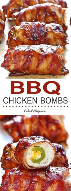 Get your tastebuds ready for a Bacon BBQ Chicken Bombs, it has chicken, cheese, bbq sauce, bacon and jalapeno...and yes, it's as good as you are dreaming it is! Bacon Bbq Chicken, Relish Recipes, Bbq Bacon, Keto Pancakes, Camping Meals, Bbq Chicken, Bbq Sauce, Grilling Recipes