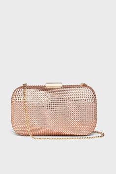 Blush Mae Hotfix Clutch Color Crush, Crystal Design, Shoulder Chain, Matte Satin, Jewelry Bags, Fall Trends, Have Fun, Headpiece, Clutches