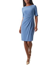 Shop for Kasper Elbow Sleeve Pleated Waist Sheath Dress at Dillard's. Visit Dillard's to find clothing, accessories, shoes, cosmetics & more. The Style of Your Life. Elegant Elastane Dress With Surplice Neckline, Elegant Dress With Surplice Neckline In Elastane, Fitted Knee-length Dress With Side Zipper, Flattering Stretch Sheath Dress, Fitted Midi Dress With Ruched Bodice And Surplice Neckline, Flattering Knee-length Elastane Dresses, Knee-length Dress With Ruched Bodice And Stretch, Knee-length Dress With Ruched Bodice, Stretch Knee-length Dress With Ruched Bodice