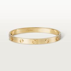 CRB6035517 - LOVE bracelet - Yellow gold - Cartier Luxury Bracelet, Bracelet Love, Cartier Jewelry, Love Bracelet, Cartier Love, Jewelry Lookbook, Diamonds And Gold, Bracelet Collection, Cartier Love Bracelet