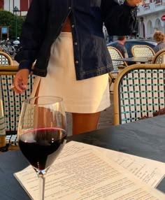 Summer Outfit Aesthetic, A Glass Of Wine, Oui Oui, Glass Of Wine, Aesthetic Outfit, Outfit Aesthetic