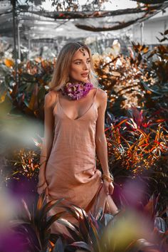 Our bohemian rose linen boho dress is so simple and comfortable sustainable bohemian dress, it is a true eye catcher garment, with its own unique remarkable design. This organic bohemian dress, made of 100% natural pure linen, was created to be a perfect basic piece, that combines with any of our ponchos, cardigans, kimonos or coats from AYA collection. We recommend to wear it with bohemian boots it will easily turn it into an evening gown for formal events. You will definitely fall in love with Boho Bridesmaid Dress, Bridesmaid Dress Pink, Dusty Pink Bridesmaid Dresses, Bohemian Boots, Backless Slip Dress, Pink Linen Dress, Linen Slip Dress, Bridesmaid Dresses Boho, Boho Dresses Long