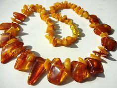 Find many great new & used options and get the best deals for Natural Baltic Amber Necklace. at the best online prices at eBay! Free shipping for many products! Jewelry Stones, Baltic Amber Necklace, Baltic Amber Jewelry, Jewelry Making Necklace, Amber Necklace, Textile Jewelry, Healing Herbs, Amber Stone, Funky Jewelry