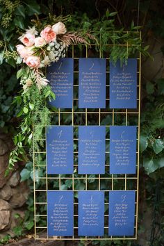 Blue And Gold Wedding, Reception Seating Chart, Vintage Wedding Signs, Table Seating Chart, Wedding Table Seating, Wedding Reception Seating, Signing Table Wedding, Wedding Table Plan, Seating Plan Wedding