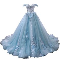 Style No.: JD2209043 Composition: 100% Polyester Color: Blue Size: XS,S,M,L,XL,2XL,3XL Fitted Blue Tulle Ball Gown, Blue Gown For Quinceanera During Prom Season, Light Blue Ball Gown Evening Dress For Wedding, Blue Ball Gown With Sweep Train For Debutante Ball, Blue Sweep Train Gown For Quinceanera, Blue Tulle Gown For Quinceanera, Blue Ball Gown With Fitted Bodice For Wedding, Light Blue Fitted Ball Gown For Banquet, Blue Wedding Ball Gown With Fitted Bodice