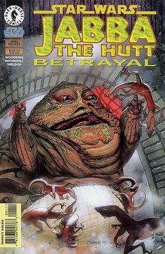 the cover to star wars jabbaa and the hutt