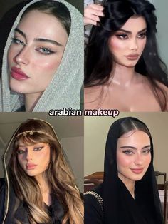 Types Of Makeup Styles, Money Tiktok, Makeup Layout, Arabian Women, Cool Makeup Looks