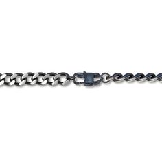 This 18-inch curb chain necklace is crafted of solid stainless steel and accented with gray ion-plating. The chain secures with a lobster clasp. Curb Chain Necklace, The Chain, Metal Chain Link, Steel Grey, Curb Chain, Lobster Clasp, Chain Necklace, Plating, Stainless Steel