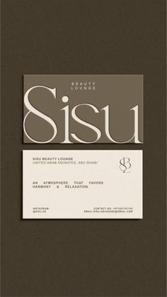 the front and back cover of sisu's new book, beauty legende